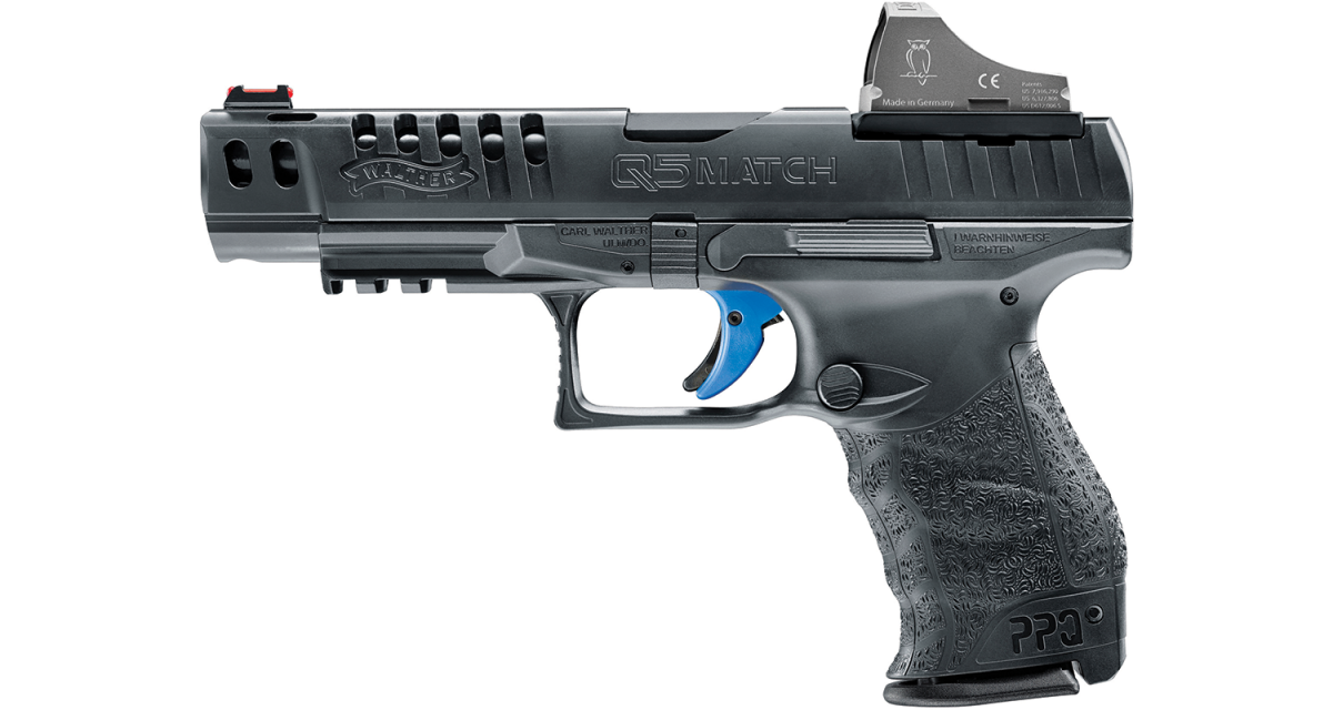 Walther PPQ Q5 Match Semi Automatic Pistol Frontier Arms