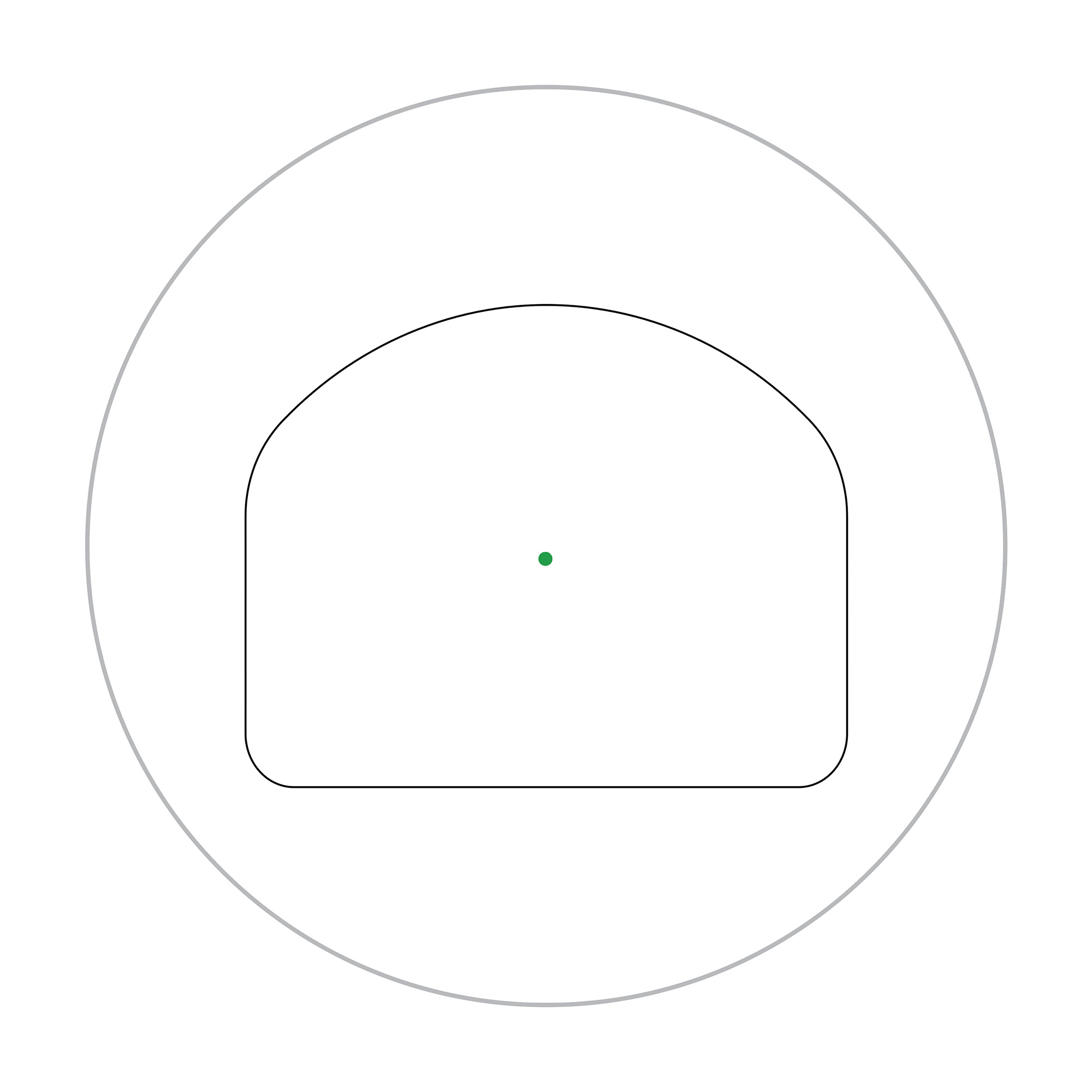CLx MRS Gen 2 – 3 MOA Green Reticle - Image 2
